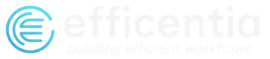 Efficentia slogan logo